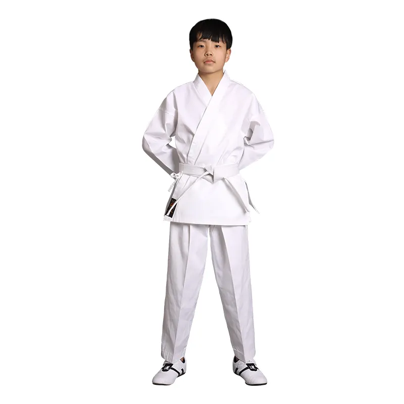 Fabrieksprijs Groothandel Woosung Karate Uniform Karate Professionele Heren Uniform Martial Arts Custom Logo Karate Uniform