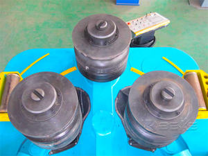 Máquina dobladora de 3 rodillos de perfil rodante de hierro en ángulo de máquina de metal hidráulica automática - Product Image 6