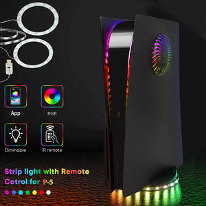 Tira de luces LED 2 en 1 para <span class=keywords><strong>PS5</strong></span>, sincronización de música RGB con cambio de Color, Control remoto por aplicación de teléfono, efecto de carrera RGB 5050 - Product Image 6