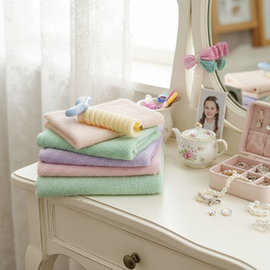 Trending Fashion fatto a mano strass in raso peluche fasce per capelli eleganti Design semplice per bambini vendita all'ingrosso - Product Image 2