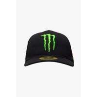 Penjualan Terbaik Sponsor Monster-Energy Pertamina Enduro Vr46 topi tim balap Premium 100% poliester topi bisbol hitam untuk ekspor