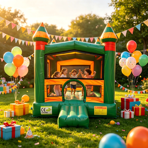 Château gonflable en PVC durable avec une zone de saut spacieuse pour les entreprises de planification et de location d'événements professionnels - Product Image 4