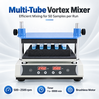 Mélangeur Vortex Numérique Multi-Tubes Cenlee 2500 tr/min à Haut Débit pour Tests de Laboratoire en Biologie et Chimie