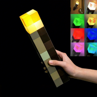 Lampe de nuit LED MSBN Pixel Torch, périphérique de jeu, lampe de décoration ambiante pour salle de jeu, décoration de bureau