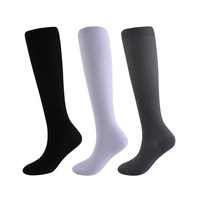 Logo personnalisé Accepter Chaussettes de compression de haute qualité 168N 15-20mmhg 200N 20-30mmhg Chaussettes de compression pour femmes
