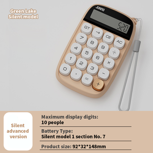 Sáng tạo bàn phím linh hoạt 12 chữ số trợ lý Ngoại Hối máy tính chạy bằng pin cho kế toán văn phòng sinh viên - Product Image 4