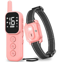 Collier de dressage pour chien C96 IP67 étanche multi-modes avec bip, vibration et choc