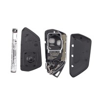 Placa PCB KEYDIY FGB25-5 2026 con Carcasa de Llave de 3/5 Botones Compatible con Generación de Control Remoto VW Audi Porsche BMW 5C/5D