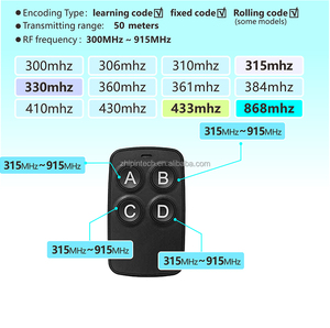 ZP52 Universal Duplicator Clone Remote Control Multi Frequency 299 315 330 433 868 915MHz Face to Face Rolling Fixed Learning - Product Image 2