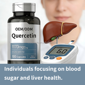 แคปซูลควอเรซิทินแบบ OEM/ODM ผลิตภัณฑ์เสริมอาหารจากสมุนไพรธรรมชาติที่มีส่วนผสมของรูติน ควอเรซิทิน และซิลิมาริน - Product Image 6