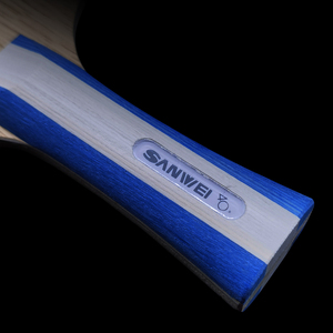 Sanwei CC LD carbono cinco capas madera 73G luz Ping Pong Tenis de Mesa bate hoja - Product Image 5