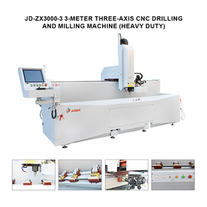 JUNDE - Máquina CNC de Perforación y Fresado de Aluminio/PVC/Madera para Puertas y Ventanas, 13 kW, 3 Ejes, 380 V, Alta Precisión, Fácil de Operar - Product Image 3
