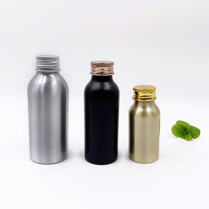 Flacons en aluminium doré vides de 100 ml, 150 ml, 200 ml pour crème corporelle avec pompe pulvérisatrice en plastique, emballage cosmétique - Product Image 3