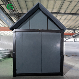 Customized Foldable Container House with Pitched Roof Home Connect Outdoor House Coffee <strong>Shope</strong> Cheap Prefabricated Houses - Product Image 3