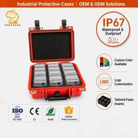 Boîtier de rangement étanche en plastique pour pièces de monnaie, adapté aux plaques de pièces PCGS NGC