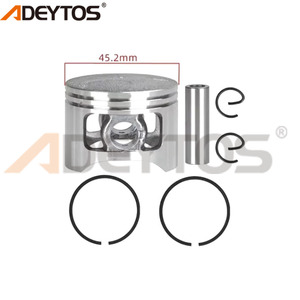 Juego de juntas de pistón de cilindro de 45MM, soporte personalizado OEM compatible con motosierra China 5200 52CC con motor de gasolina - Product Image 6