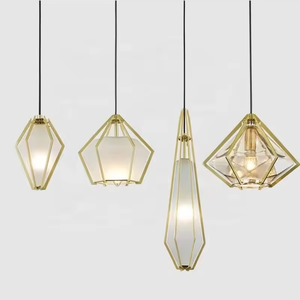 Lustres en verre Lustres de décoration intérieure de bar de forme minimaliste moderne - Product Image 6