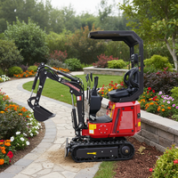 Mini-excavatrice compacte Rhinoceros série XN 660KG XN660 avec certificat CE EPA pour l'entretien des petites exploitations agricoles