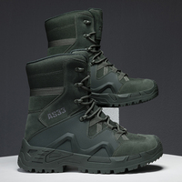 Chaussures de randonnée tactiques unisexes améliorées de Chine, chaussures légères en cuir anti-usure à réponse rapide, baskets éclairées pour l'automne et l'été