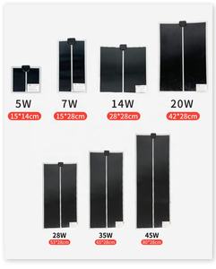 Tapis chauffant en PVC 20W pour petits animaux, reptiles, moderne, 42*28 cm, tapis chauffant carré, réglage de la température, 16.54*11.02 pouces, animal de compagnie en extérieur - Product Image 6