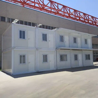 Maison conteneur préfabriquée en acier de Chine, conteneur plat intelligent et mobile de 20 pieds, bureau à domicile contemporain et respirant