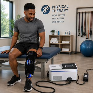 Máquina <span class=keywords><strong>de</strong></span> Terapia <span class=keywords><strong>de</strong></span> Compresión Fría y Caliente VU, Sistema <span class=keywords><strong>de</strong></span> Terapia Fría sin Hielo <span class=keywords><strong>para</strong></span> <span class=keywords><strong>Rodilla</strong></span>, Hombro, Espalda, Recuperación <span class=keywords><strong>de</strong></span> Lesiones Deportivas, <span class=keywords><strong>Fisioterapia</strong></span> - Product Image 1