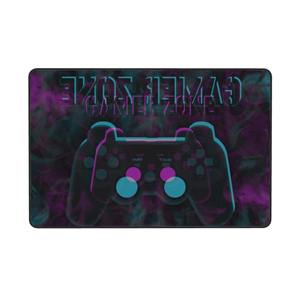 Alfombra de Franela con Diseño de Control de Videojuegos, Tapete Antideslizante para Entrada y Baño - Product Image 4