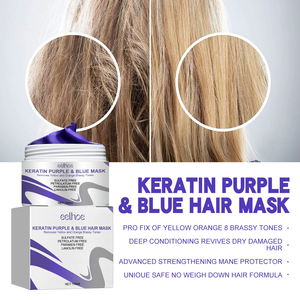 Reparación orgánica Mascarilla para el cabello Suavizante Colágeno Tratamiento de queratina Acondicionador para el cuidado del cabello - Product Image 2