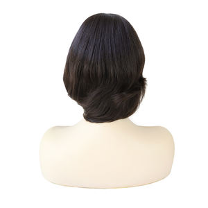 วิกผมสั้นสำหรับผู้หญิงยาว6 "8" และ10 "ทำจากผ้าไหมลูกไม้ฉีด <span class=keywords><strong>EW40</strong></span>สไตล์ยิว - Product Image 5