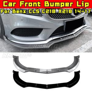 <b>For</b> Mercedes Benz CLS Class C218 X218 2014-2017 AMG <b>Car</b> Front Bumper Lip Splitter <b>Diffuser</b> Body Kit Bumper Guard Protector Cover - Product Image 1
