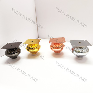 Vase Shaped <b>Sofa</b> <b>Legs</b> Stainless Steel Zinc Alloy Heavy Duty Furniture Accessories <b>For</b> Indoor Use Contemporary Design - Product Image 1
