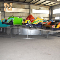Manège Nova Rides Musical Express Thunder Beat à 36 places, avec plateau tournant à 360 degrés, pour parcs d'attractions et fêtes foraines, à vendre