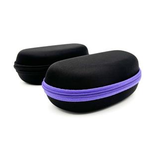 Tùy chỉnh dây kéo kính trường hợp EVA trường hợp dệt kim kính mắt du lịch kính trường hợp tùy chỉnh người đàn ông Zip Kính lưu trữ trường hợp - Product Image 1