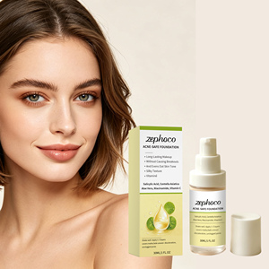 Acne Safe <b>Foundation</b> Liquid Makeup Silky Finish Long Lasting Even Tone Vitamin Infused 30ml - Product Image 2
