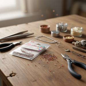 Strass Ilan da 2 mm color champagne per la creazione di gioielli, confezione da 3 g - Product Image 3