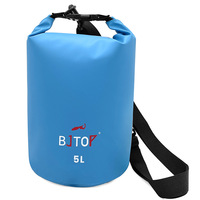 Mini sac de marche avec logo personnalisé 2L Sac sec et humide Sac à dos étanche Sports de plein air Randonnée Sac étanche pour téléphone portable