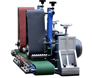 Tam otomatik ile geniş bant zımpara lehçe paslanmaz çelik levha Metal çapak alma makinesi - Product Image 3