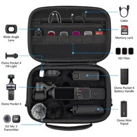 Hartschalen-EVA-Tragetasche, wasserdicht, staubdicht, stoßfest, Aufbewahrungsbox für Osmo Pocket 4 Creator Kit, Reise-Organizer