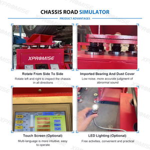 Simulateur de route de châssis automobile XPROMISE, machine de test de suspension de voiture, <span class=keywords><strong>diagnostic</strong></span> de bruit à vendre - Product Image 5