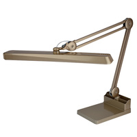 2000 Lumens Eye-Care 5 Brightness Levels LED Desk Lamp with Clamp Adjustable Swing Arm Light for Dorm Home Office Beauty Salon