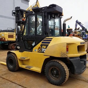 Montacargas Komatsu FD70 Usado Certificado CE/BV de 7 Toneladas, Fabricado en Japón, Diésel, Altura de Elevación de 4 Metros, Montacargas de Combustión Interna de Segunda Mano - Product Image 6