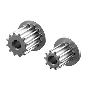 Poulie à engrenages en poudre de fer, 1 rainure, sinterisée, composant de boîte de vitesses OEM personnalisé - Product Image 1