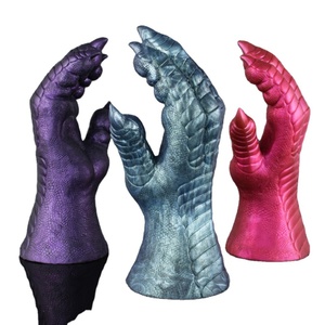 Juguete Sexual de Silicona con Forma de Garra de Dragón, Estimulador de Clítoris Artificial, Enorme Tapón Anal con Ventosa, Juguete para Preliminares - Product Image 1