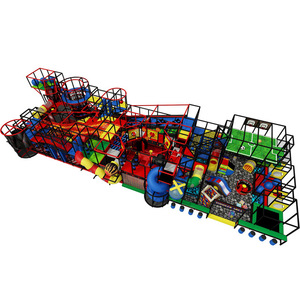 จีนแทรมโพลีนเด็ก GYM อุปกรณ์ปีนเขาผนังในร่ม Trampoline Park - Product Image 6