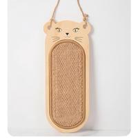 Griffoir pour chat, protection des meubles, planche en sisal naturel, sisal durable, montage mural, interactif, jouet pour chat d'intérieur, griffoir pour chat