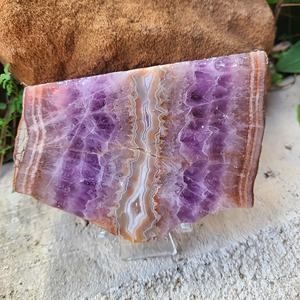 Vente en gros de dalles d'améthyste et d'agate de style bohème pour la guérison spirituelle, tendance de la mode pour la décoration intérieure unique, cadeaux de vacances, pierre - Product Image 3