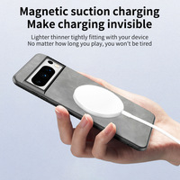Haute qualité pour Google Pixel 9pro étui de téléphone anneau magnétique en peau de mouton étui de Protection contre les chutes pour Google Pixel 8pro
