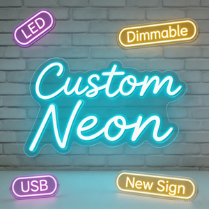 Panneau publicitaire personnalisé en néon LED, panneau néon personnalisé bon marché et étanche pour bar, boutique - Product Image 2