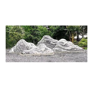 L30-180Xh30-150CM Granit Jardin Rochers, Dragon de Pierre, Paysage Rochers Pierres