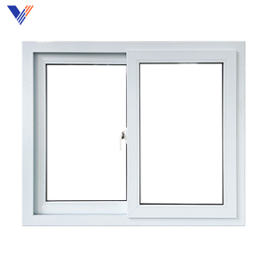 Fenêtres coulissantes en <span class=keywords><strong>PVC</strong></span> série 60, anti-poussière, isolation thermique, faciles à nettoyer, modernes, pour salons, studios industriels, rénovations de maisons - Product Image 2